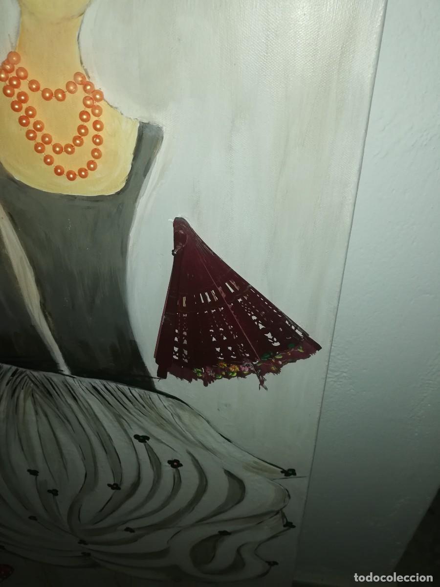 Arte: Cuadro lienzo flamencas originales - Foto 2