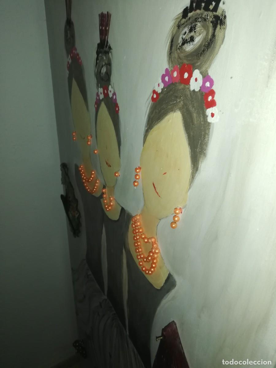 Arte: Cuadro lienzo flamencas originales - Foto 6