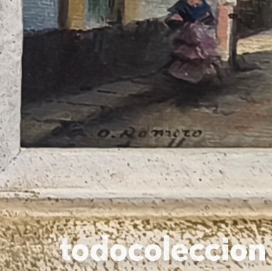 Arte: Pareja de pinturas Sevilla - Foto 4