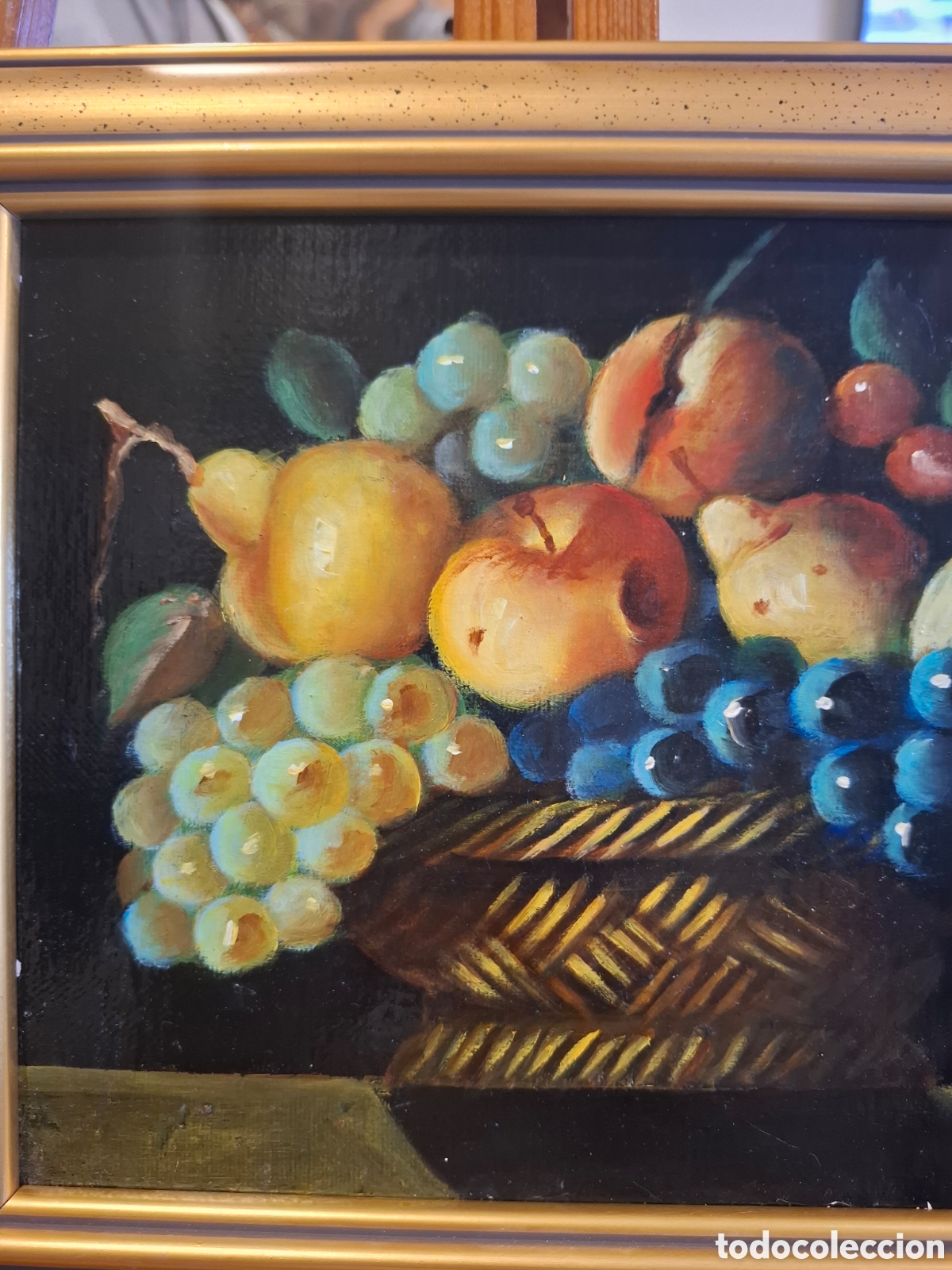 Arte: Oleo sobre lienzo bodegon 31&times;27 - Foto 2