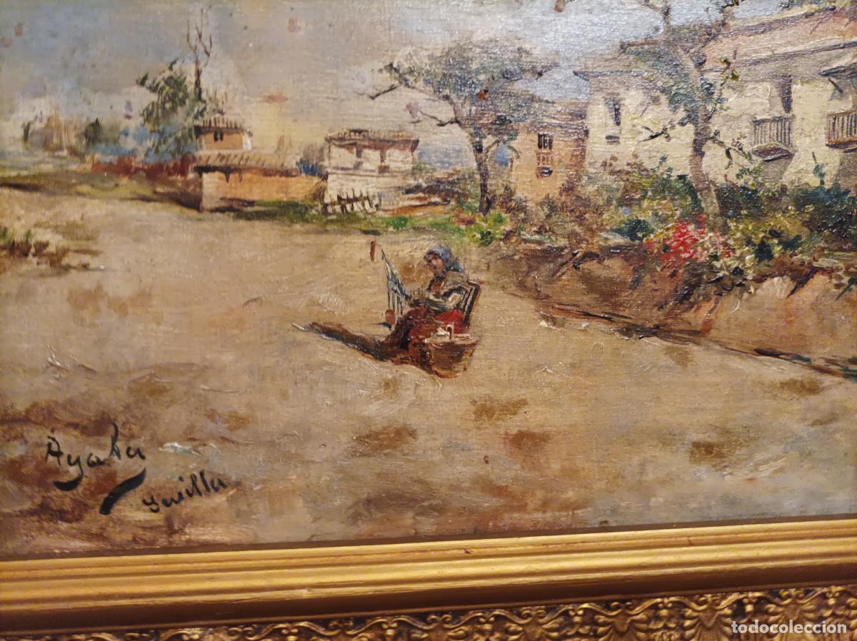Arte: Oleos sobre tabla del S. XIX. - Foto 3