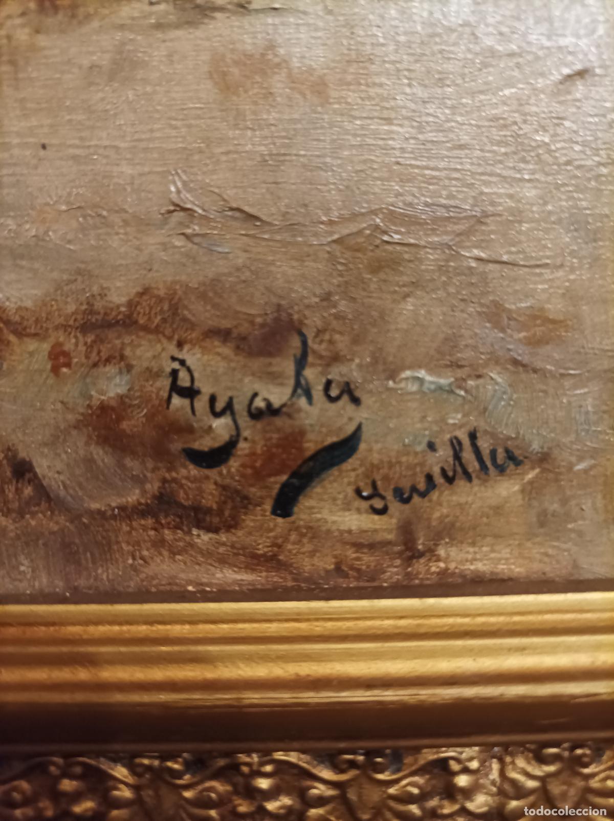 Arte: Oleos sobre tabla del S. XIX. - Foto 5
