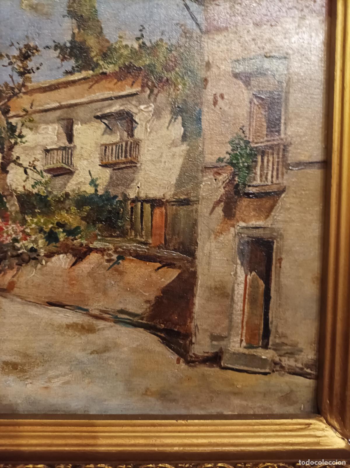Arte: Oleos sobre tabla del S. XIX. - Foto 6