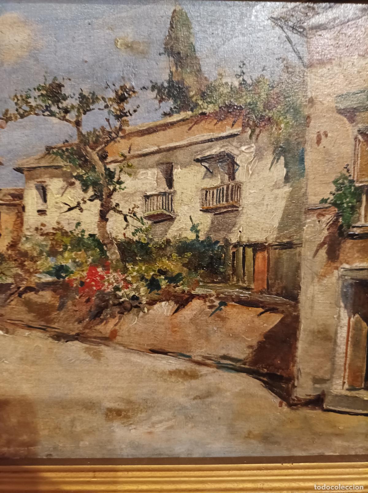 Arte: Oleos sobre tabla del S. XIX. - Foto 7