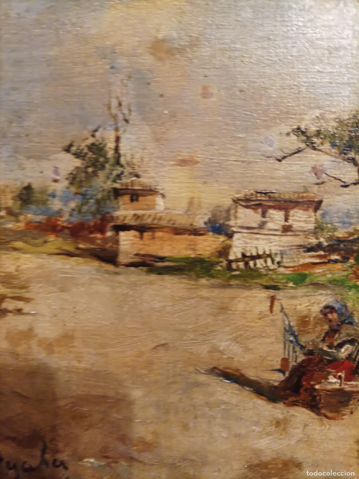Arte: Oleos sobre tabla del S. XIX. - Foto 8