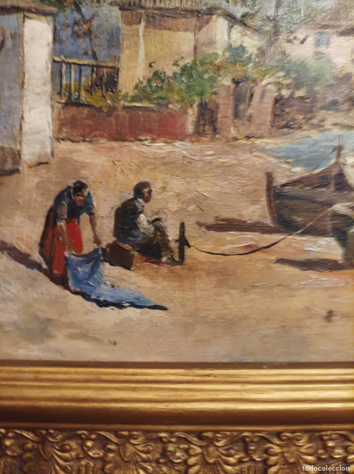 Arte: Oleos sobre tabla del S. XIX. - Foto 11