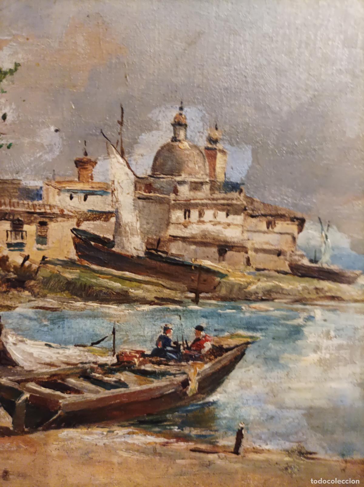 Arte: Oleos sobre tabla del S. XIX. - Foto 12