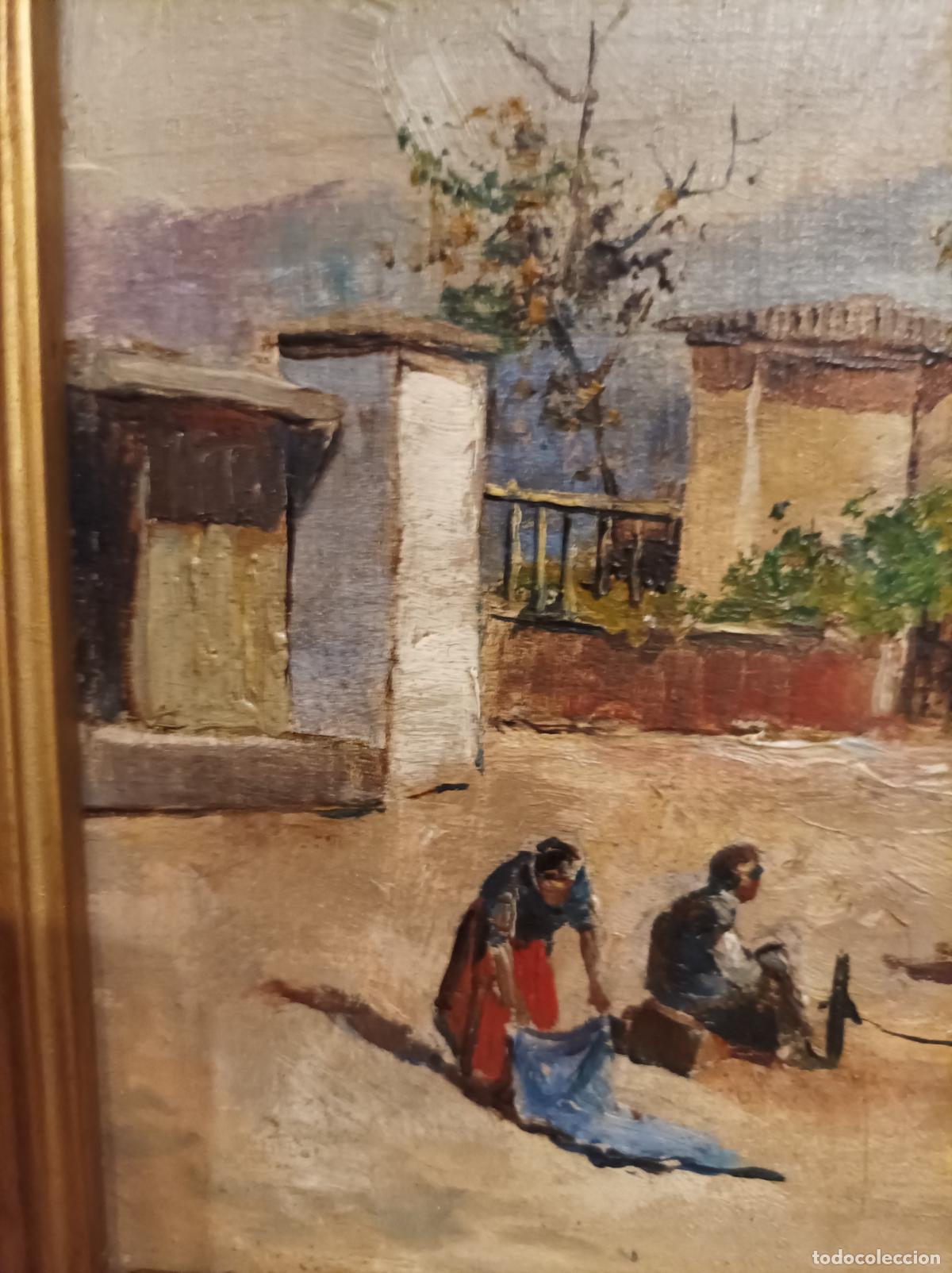 Arte: Oleos sobre tabla del S. XIX. - Foto 14
