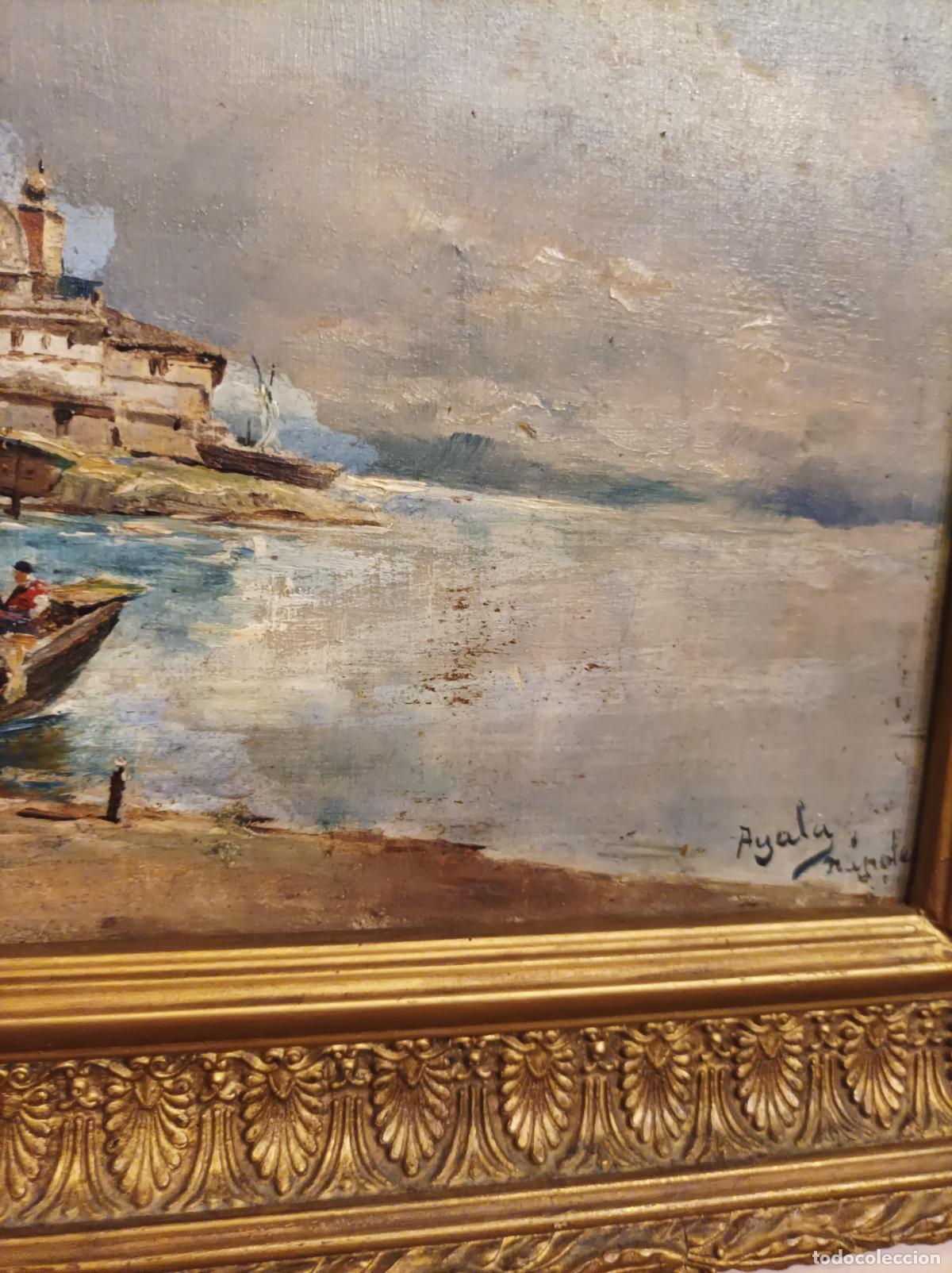 Arte: Oleos sobre tabla del S. XIX. - Foto 17
