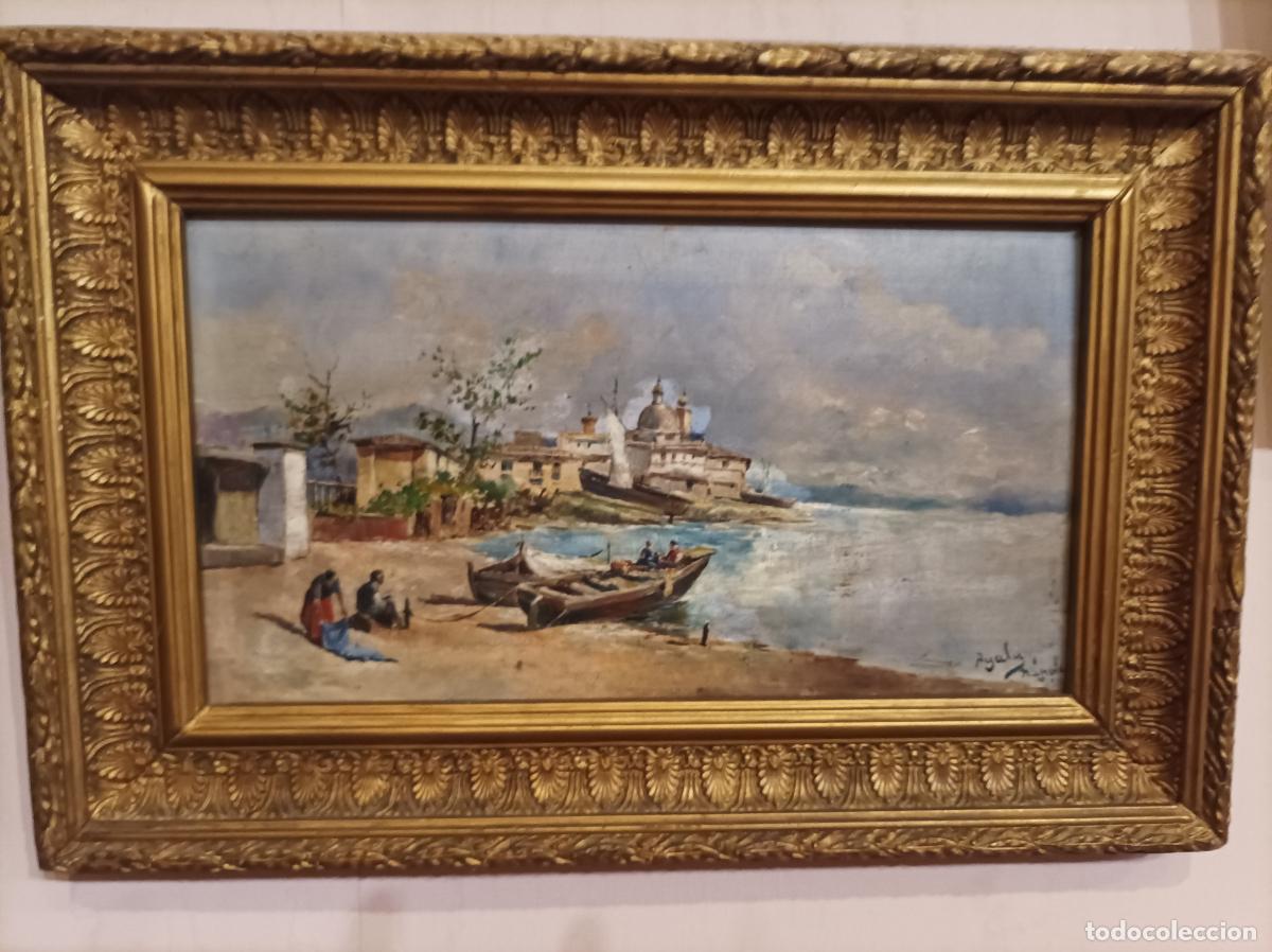 Arte: Oleos sobre tabla del S. XIX. - Foto 18