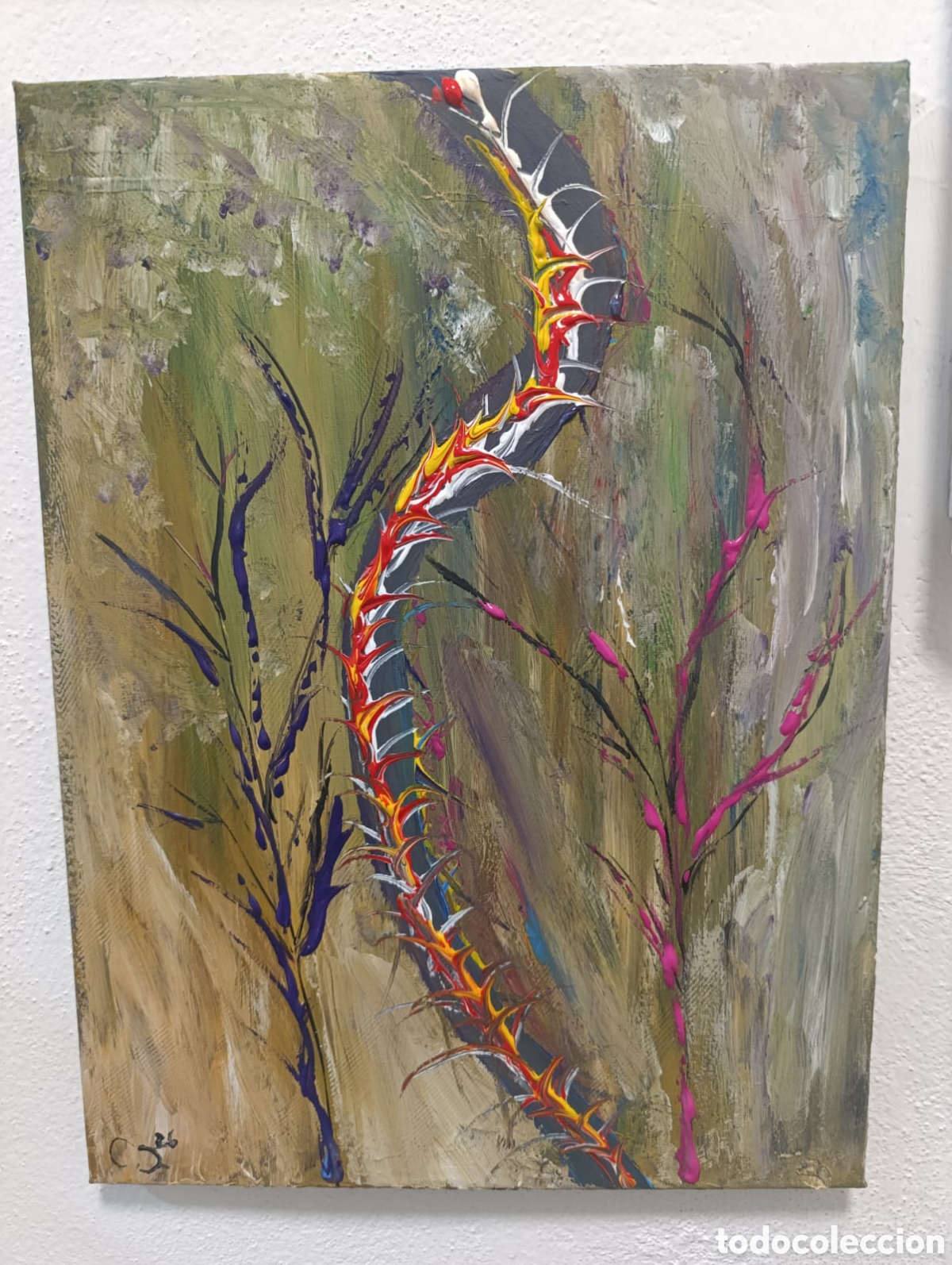 Arte: Ossigen su tela 30X40 - Foto 1