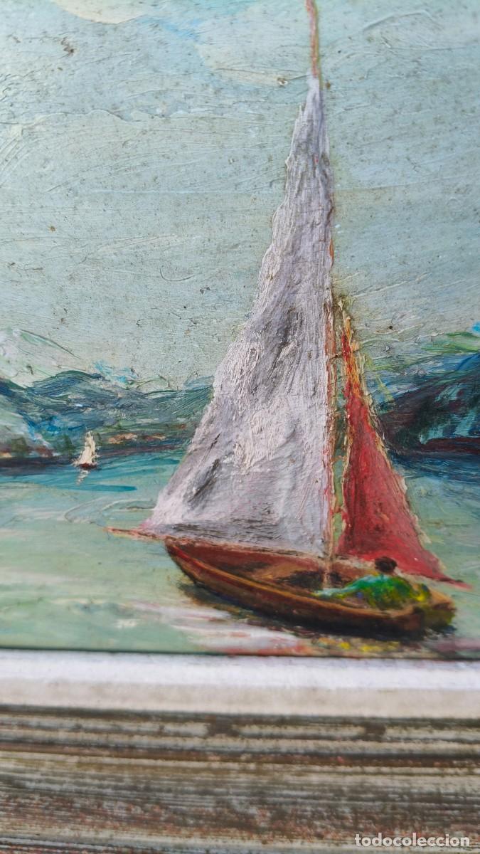 Arte: Cadre marine sign&eacute;e 1950 - Foto 6