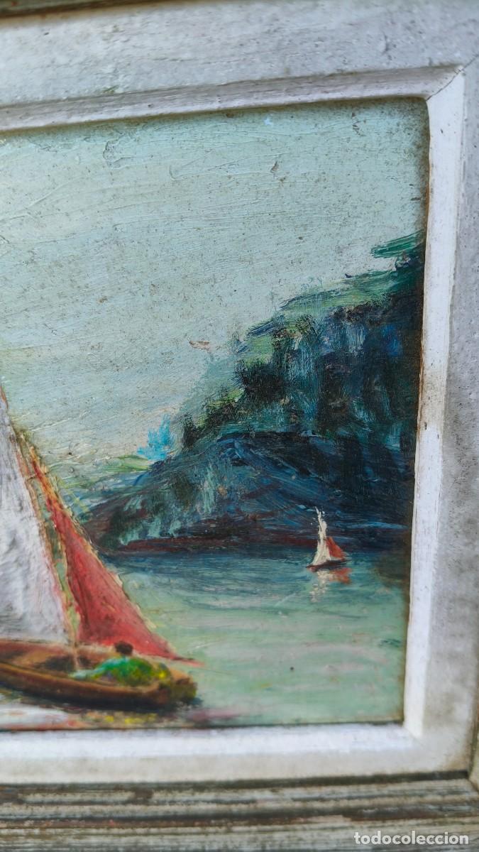 Arte: Cadre marine sign&eacute;e 1950 - Foto 7