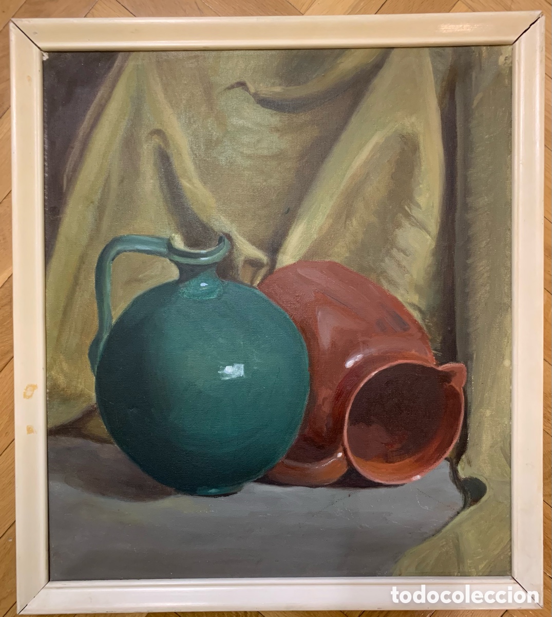 Arte: &Oacute;leo sobre lienzo Bodeg&oacute;n - Foto 1