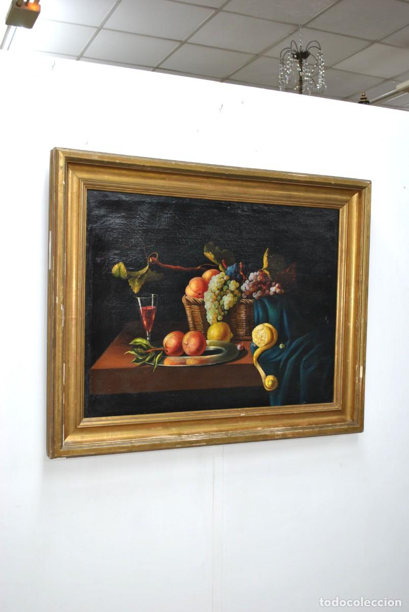 Arte: CUADRO &Oacute;LEO BODEG&Oacute;N MOTIVOS FRUTAS - Foto 1