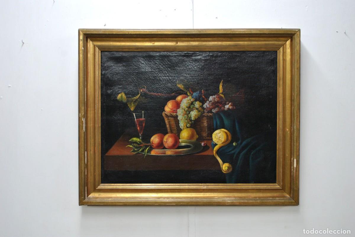 Arte: CUADRO &Oacute;LEO BODEG&Oacute;N MOTIVOS FRUTAS - Foto 3