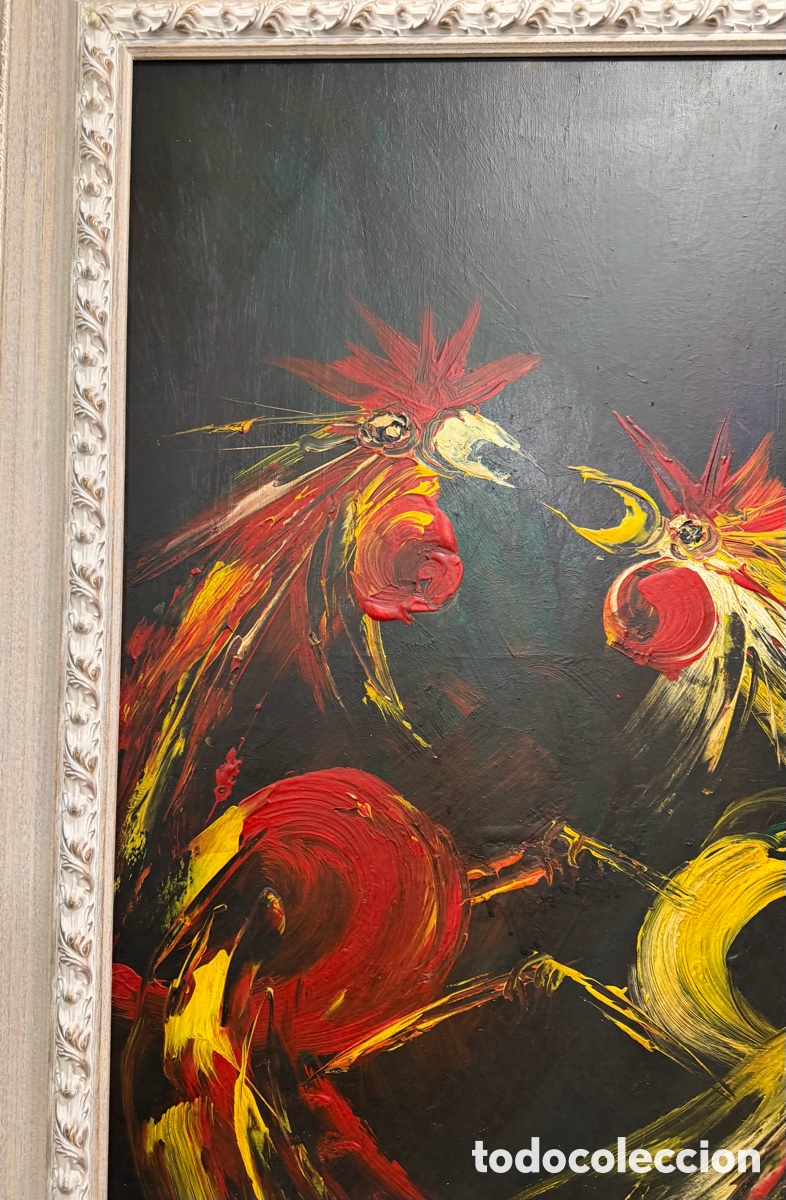 Arte: Manuel Viola &ldquo;Danza &Iacute;gnea&rdquo; Gallos - Foto 4