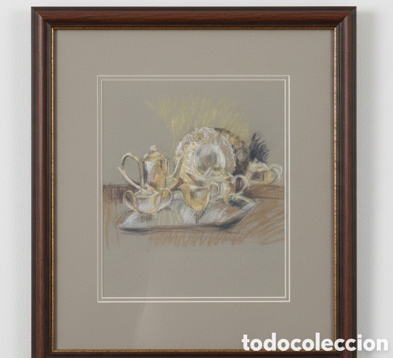 Arte: Magn&iacute;fica cera sobre papel sin marco - Foto 1