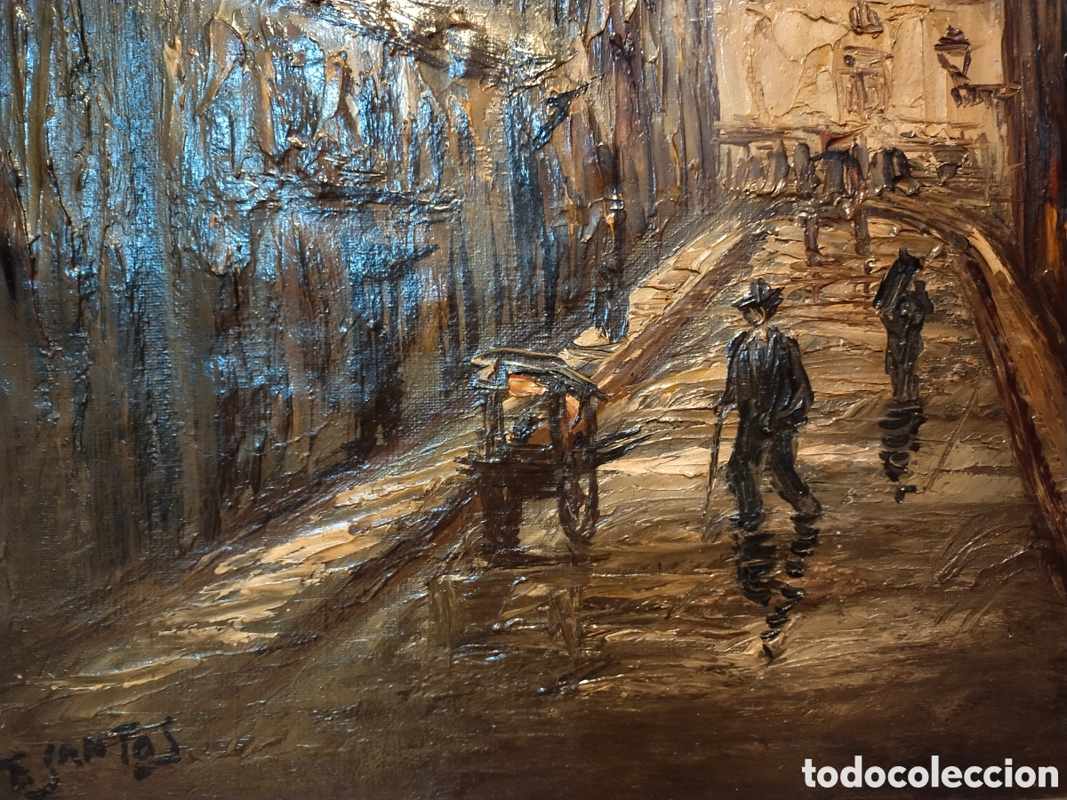 Arte: Cuadro al oleo de Ferm&iacute;n Santos Alcalde - Foto 2