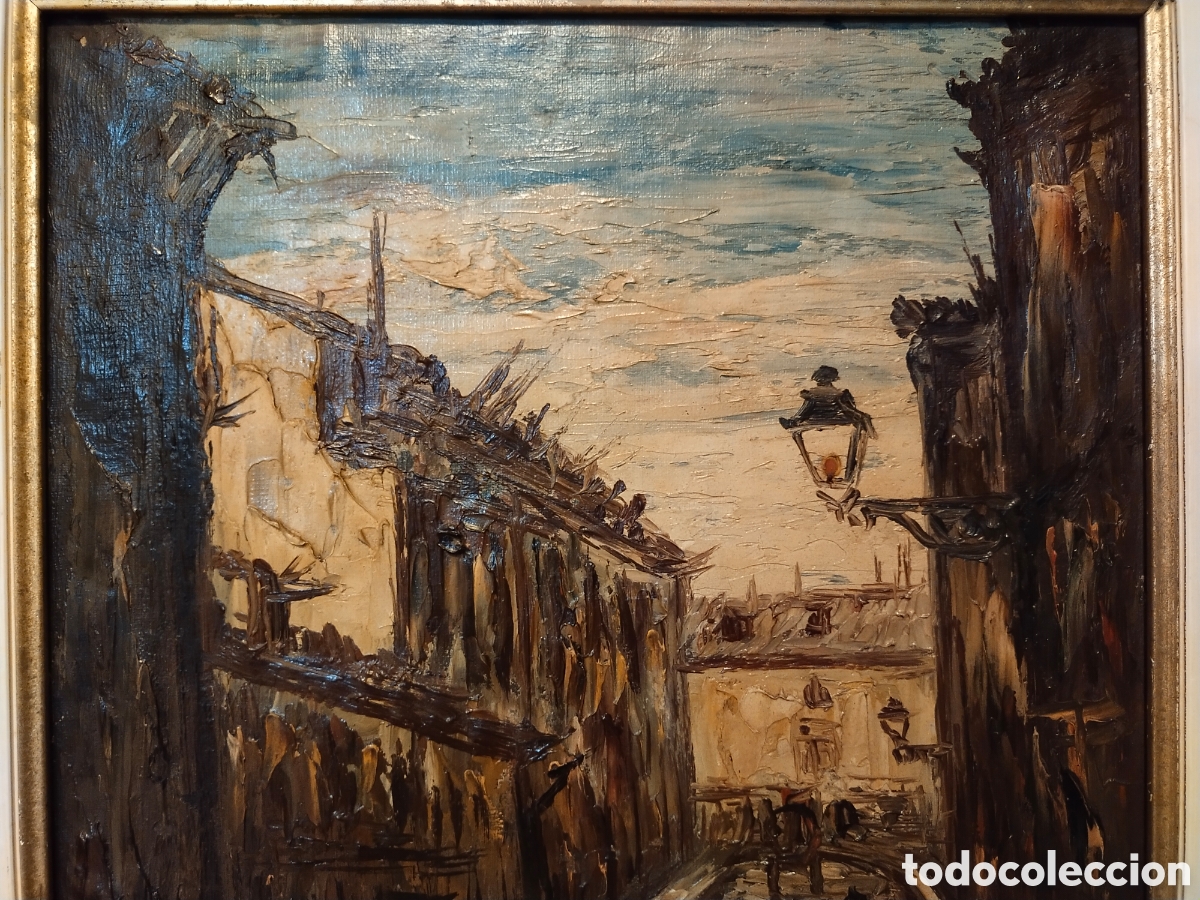 Arte: Cuadro al oleo de Ferm&iacute;n Santos Alcalde - Foto 3