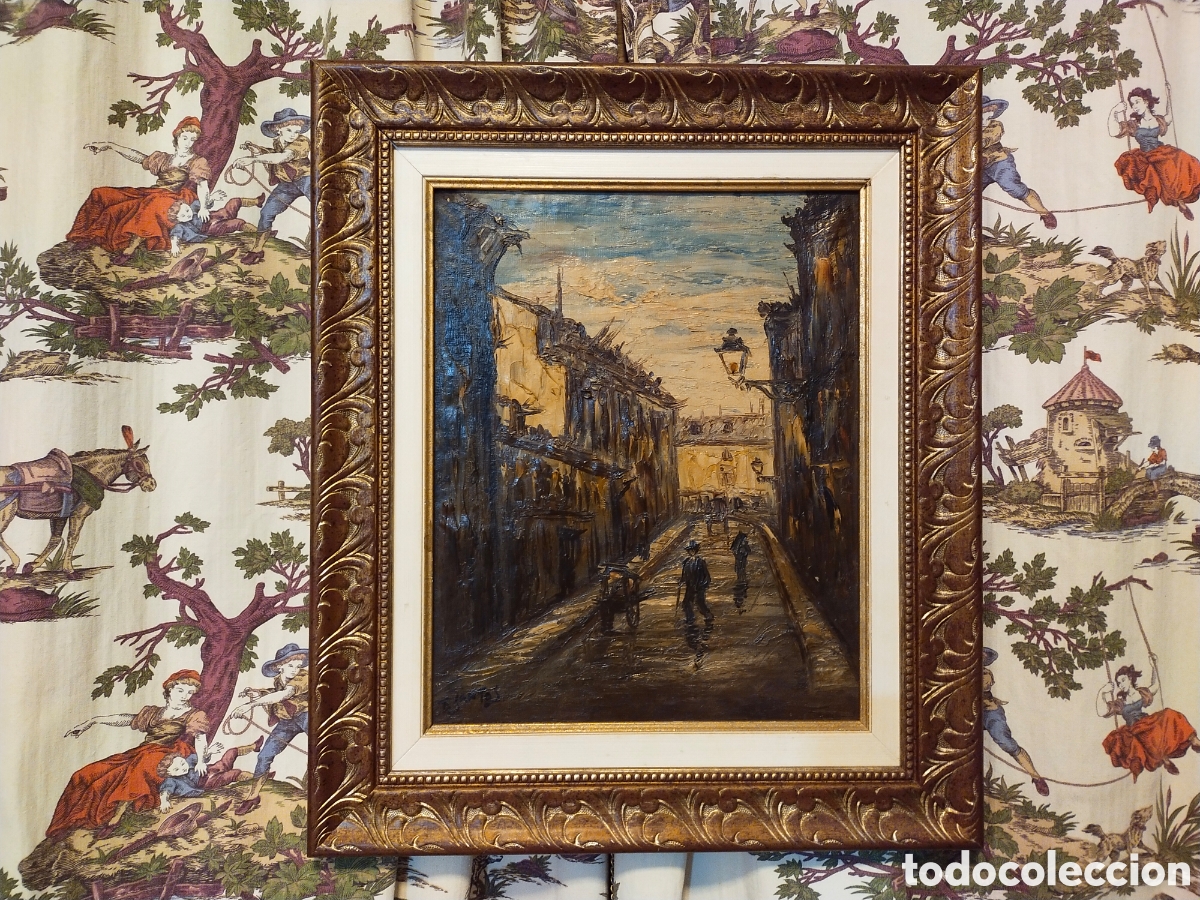 Arte: Cuadro al oleo de Ferm&iacute;n Santos Alcalde - Foto 1