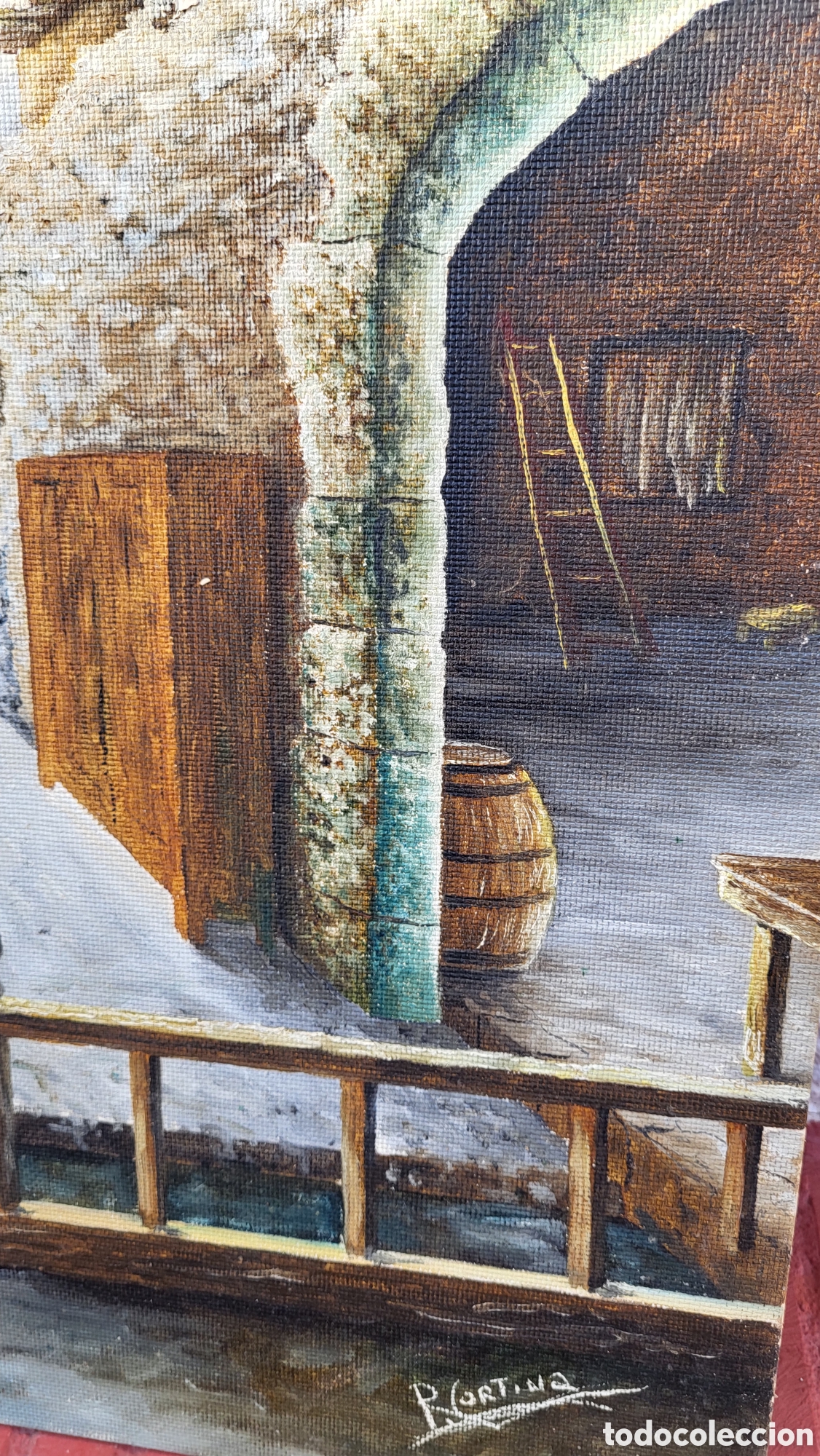 Arte: Pintura &oacute;leo sobre tabla - Foto 4