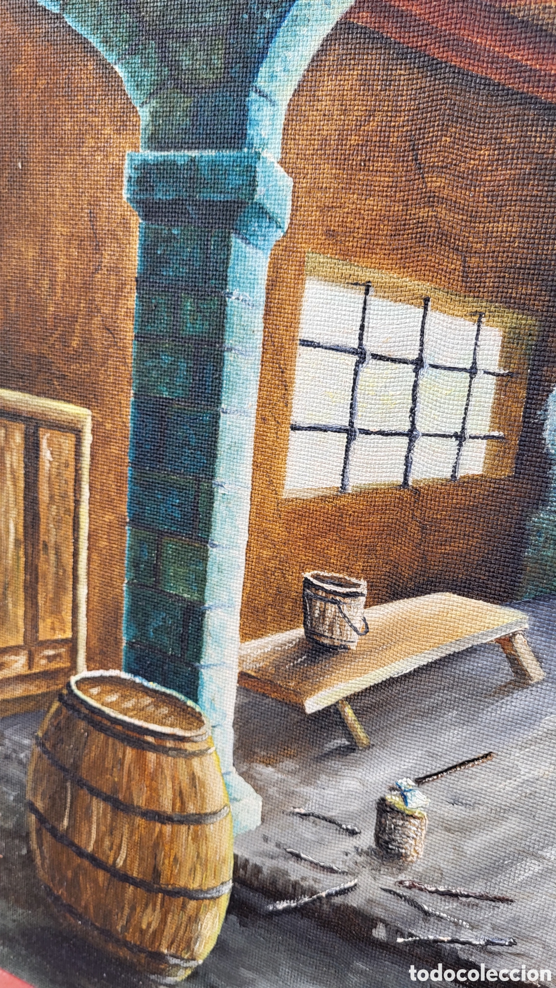 Arte: Pintura &oacute;leo sobre tabla - Foto 5