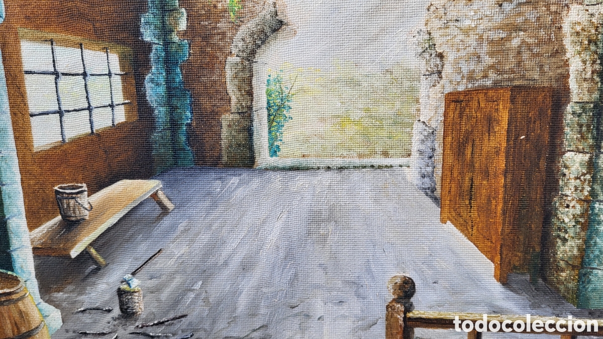 Arte: Pintura &oacute;leo sobre tabla - Foto 6