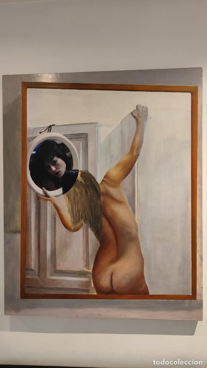 Arte: &Oacute;leo Original sobre Lienzo &ndash; 100 &times; 81 cm - Foto 1