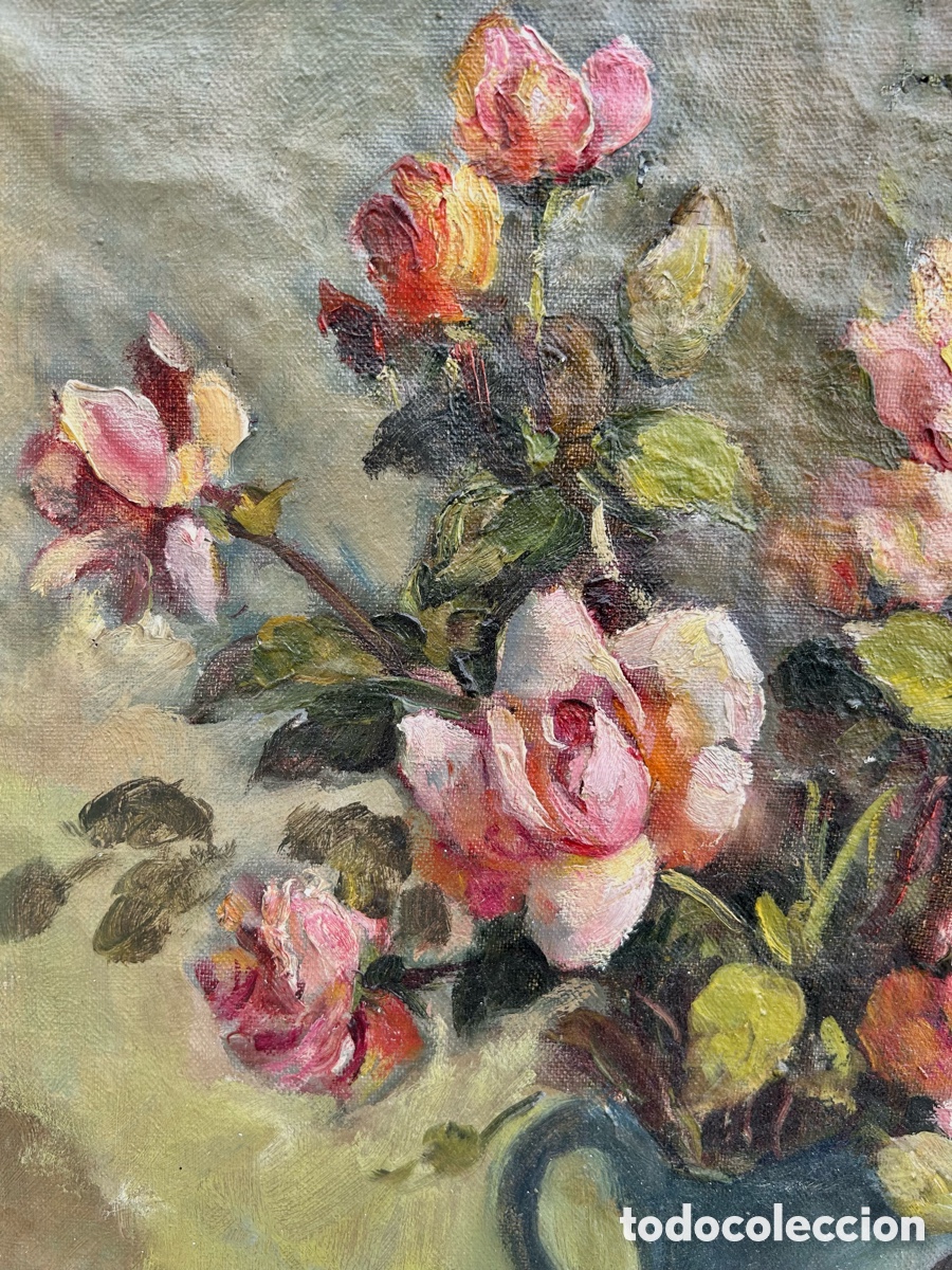Arte: Cuadro al &oacute;leo Vidal Rolland - Foto 3