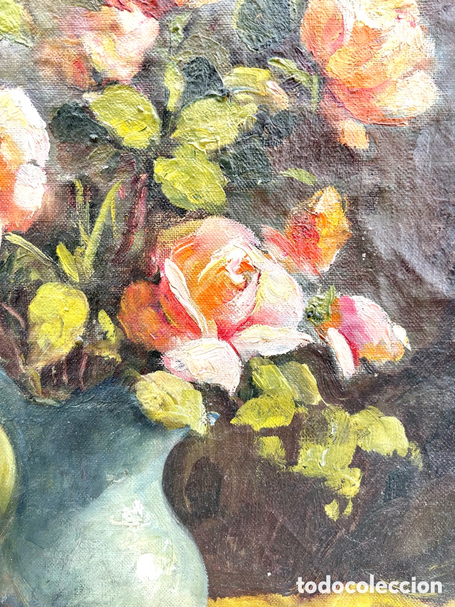 Arte: Cuadro al &oacute;leo Vidal Rolland - Foto 4