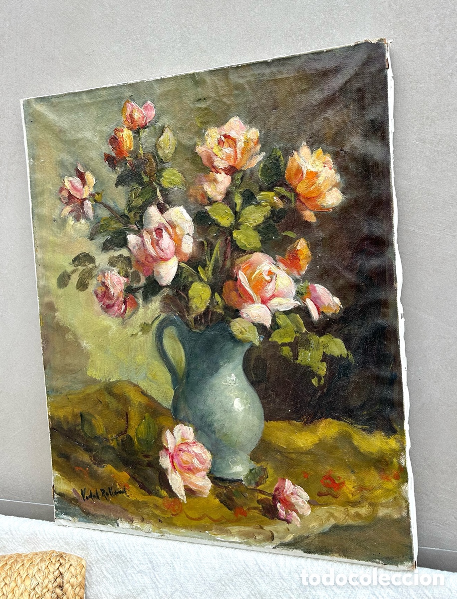 Arte: Cuadro al &oacute;leo Vidal Rolland - Foto 6