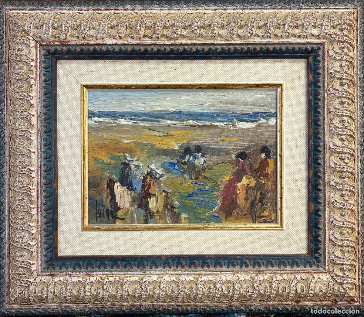 Arte: Cuadro al oleo del pintor valenciano Luigi - Foto 1