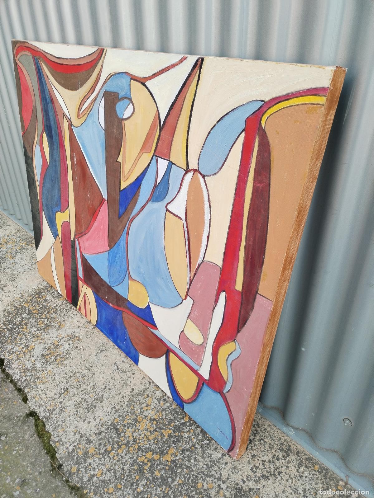Arte: t.galan, abstracto oleo - lienzo - Foto 4