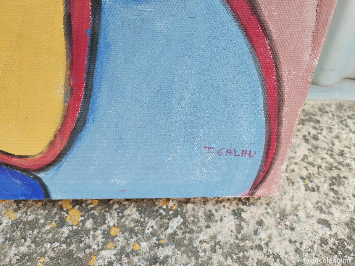 Arte: t.galan, abstracto oleo - lienzo - Foto 7