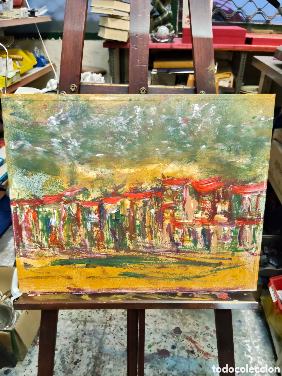 Arte: &Oacute;leo sobre tabla Enrique V - Foto 1