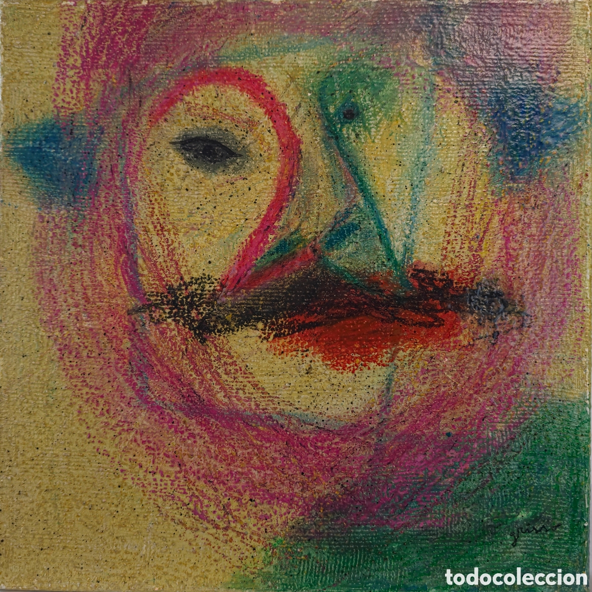Arte: Rostro Bigotes Abstracto por Grisso - Foto 1