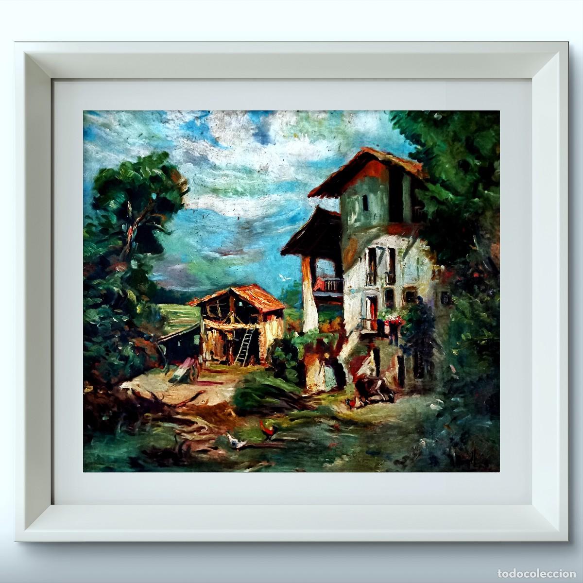 Arte: ISIDRE MONGRELL i PLA - MASIA EN LAMPURDAN - Foto 2