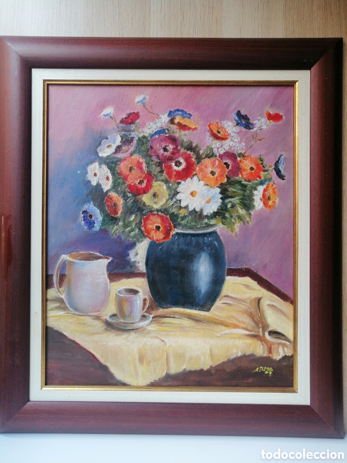 Arte: Cuadro del pintor A. Mora - Foto 1