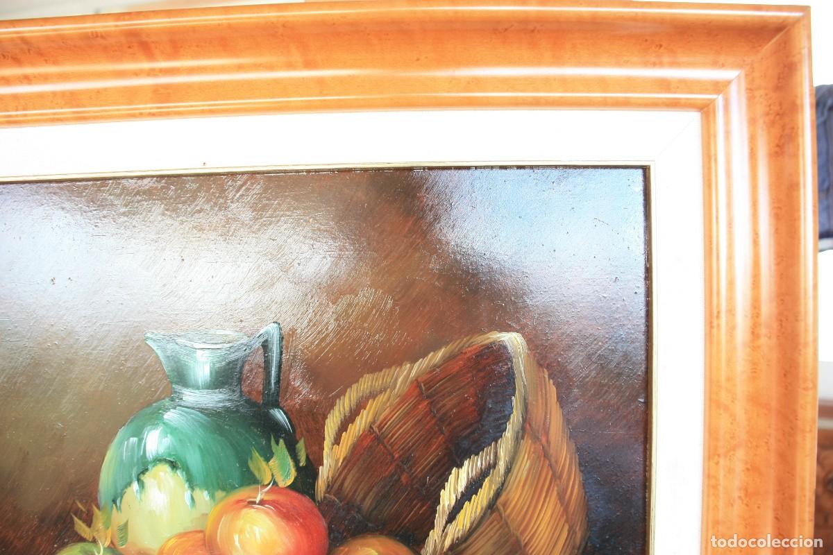 Arte: OLEO SOBRE LIENZO BODEGON DE FRUTAS - Foto 4