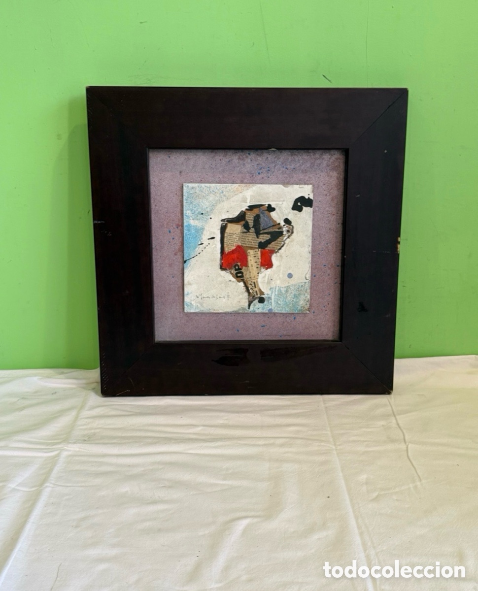 Kunst: MIQUEL TORNER DE SEMIR (santa Pau, Girona 1938). Pintura t&eacute;cnica mixta.