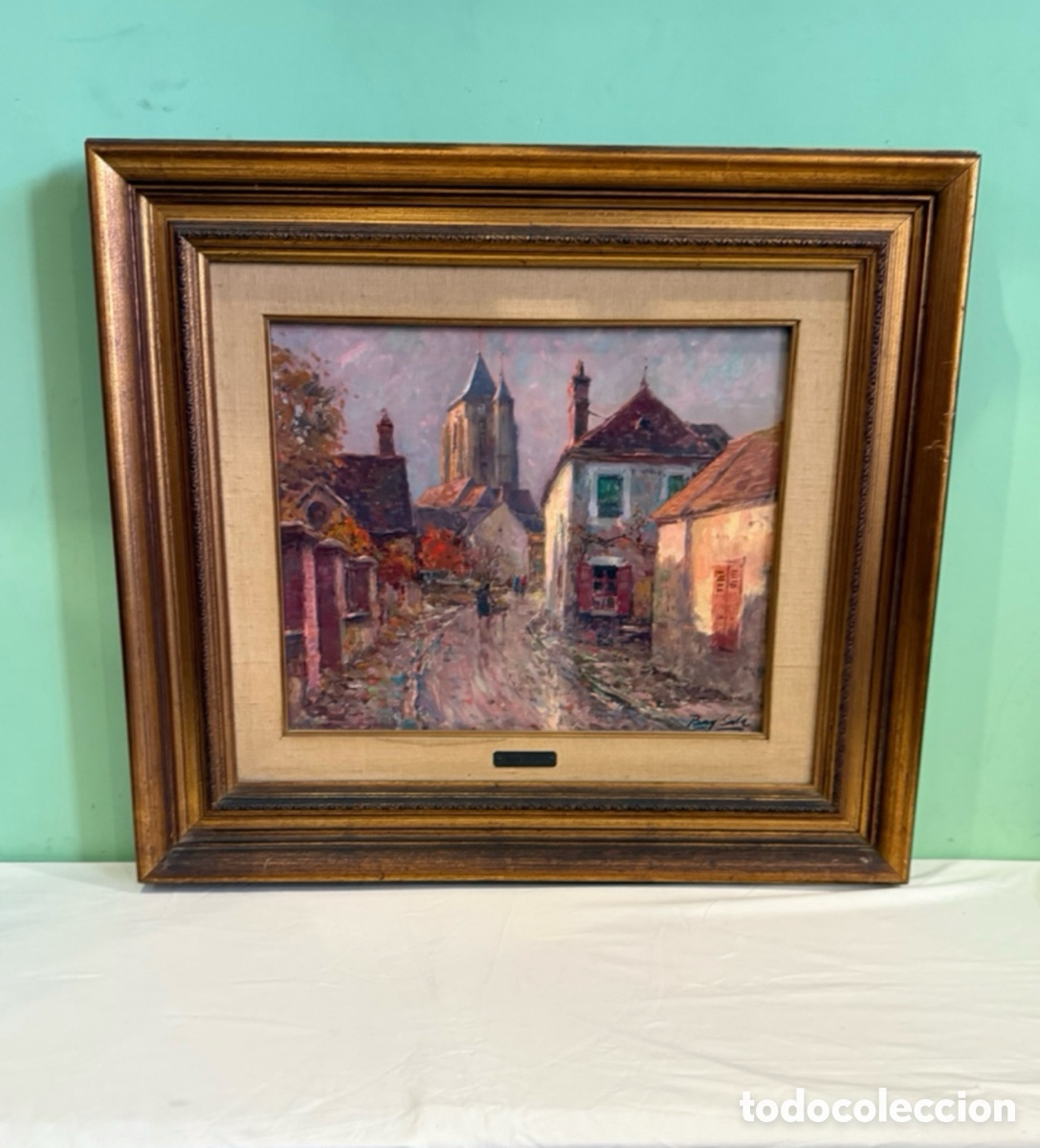 Art: Bay Sala, Juan Bay&oacute;n Salado (1913- 1995) .&oacute;leo sobre lienzo. Dormelles. Sena y Marne, Francia.