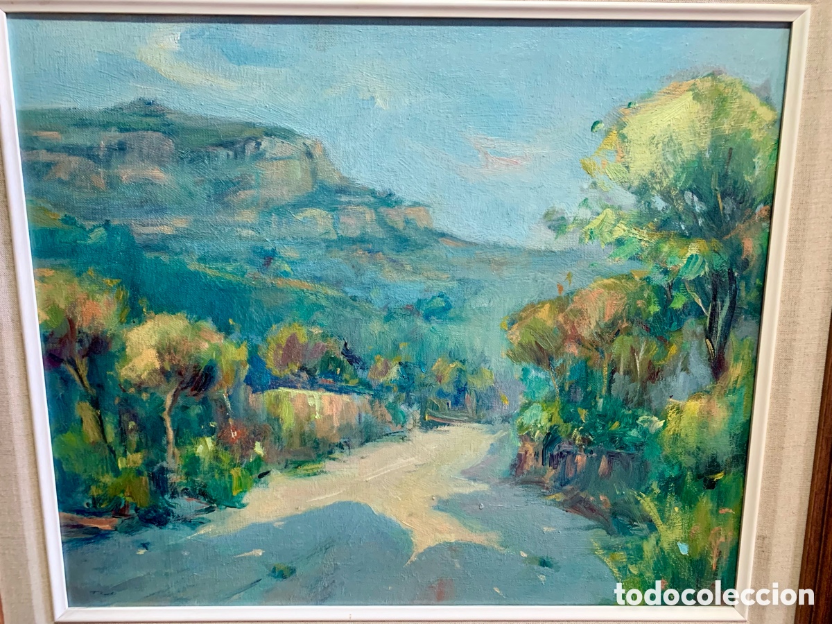 Arte: Tino Izquierdo 1929 Sabadell, 54x45 obra y 75,5x66,5 con marco
