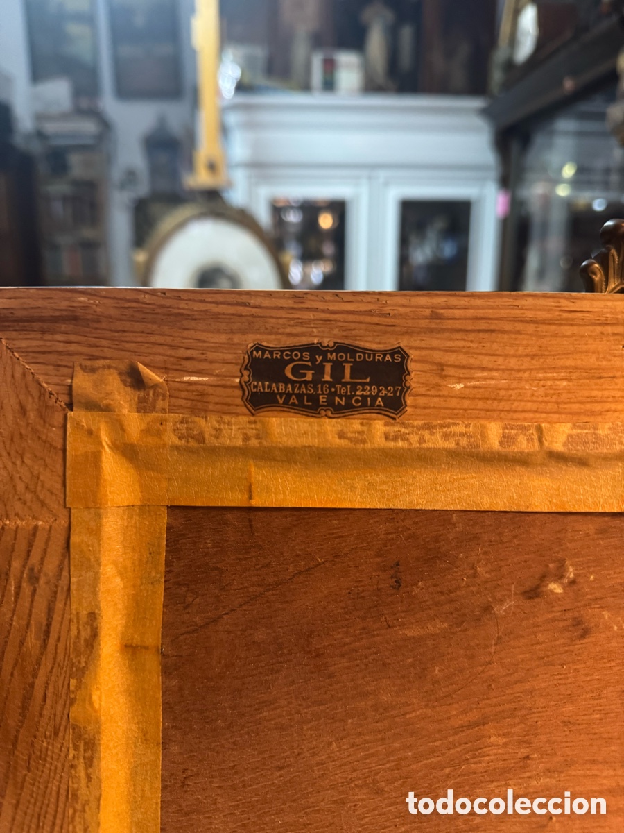 Arte: &Oacute;leo sobre tabla bodeg&oacute;n firmado - Foto 10