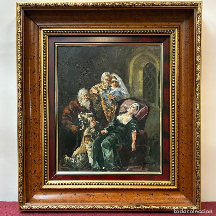 Arte: &Oacute;leo Deceso de una Mujer - Foto 1