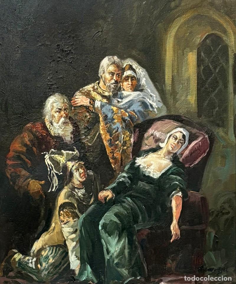 Arte: &Oacute;leo Deceso de una Mujer - Foto 2