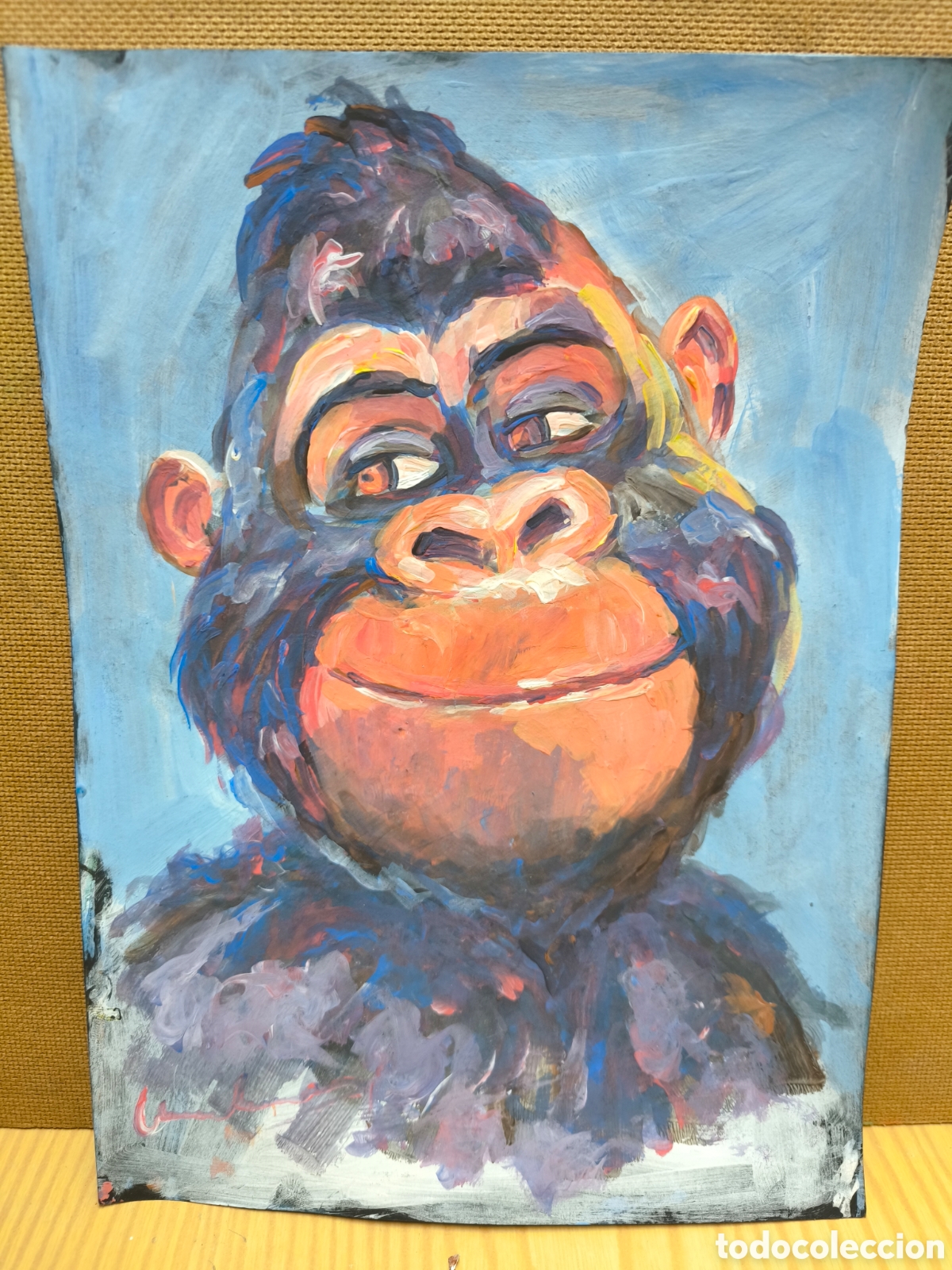 Arte: Gorila ( art ) impresionista