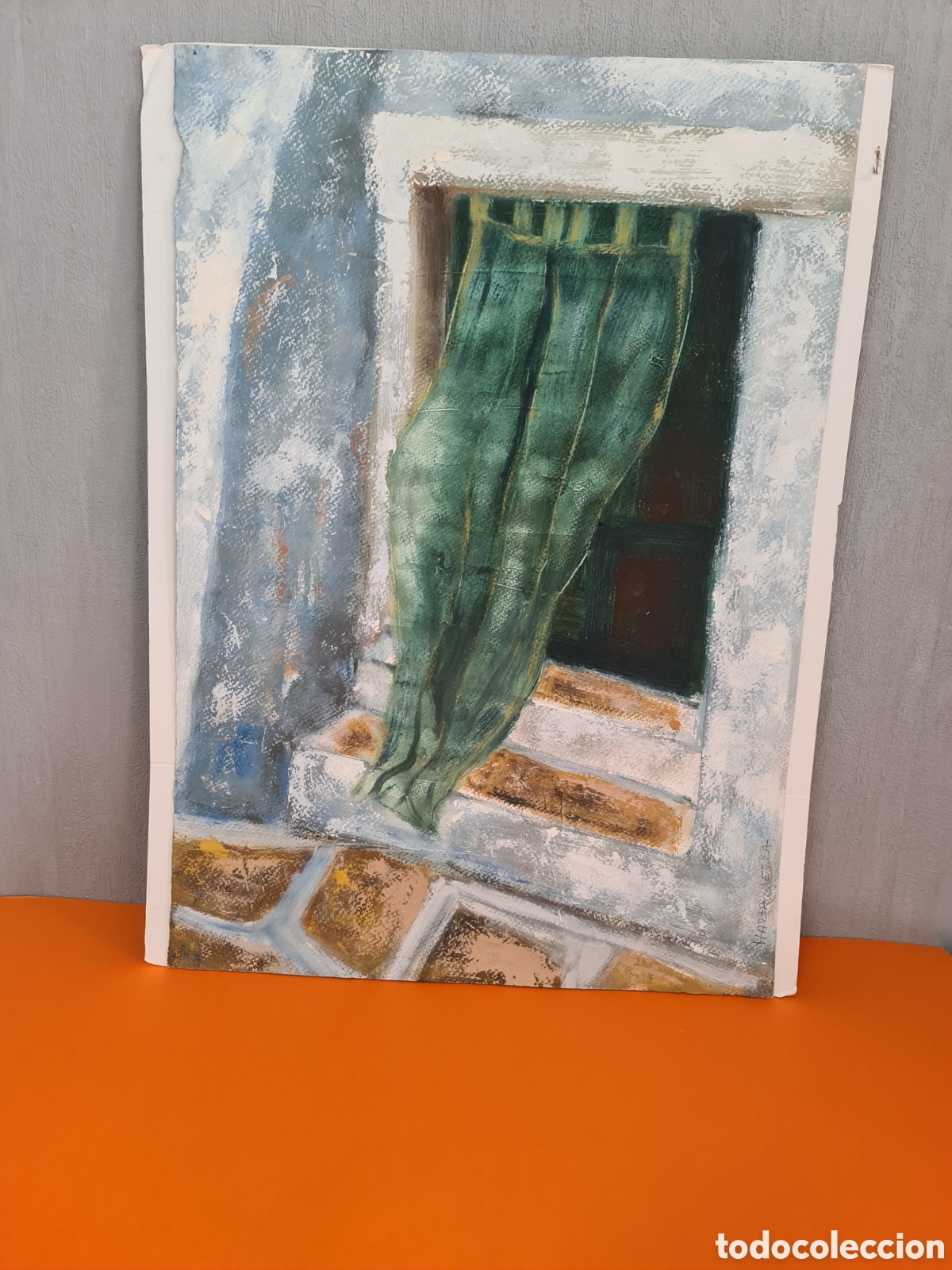 Art: Precioso &oacute;leo, firmado por el autor