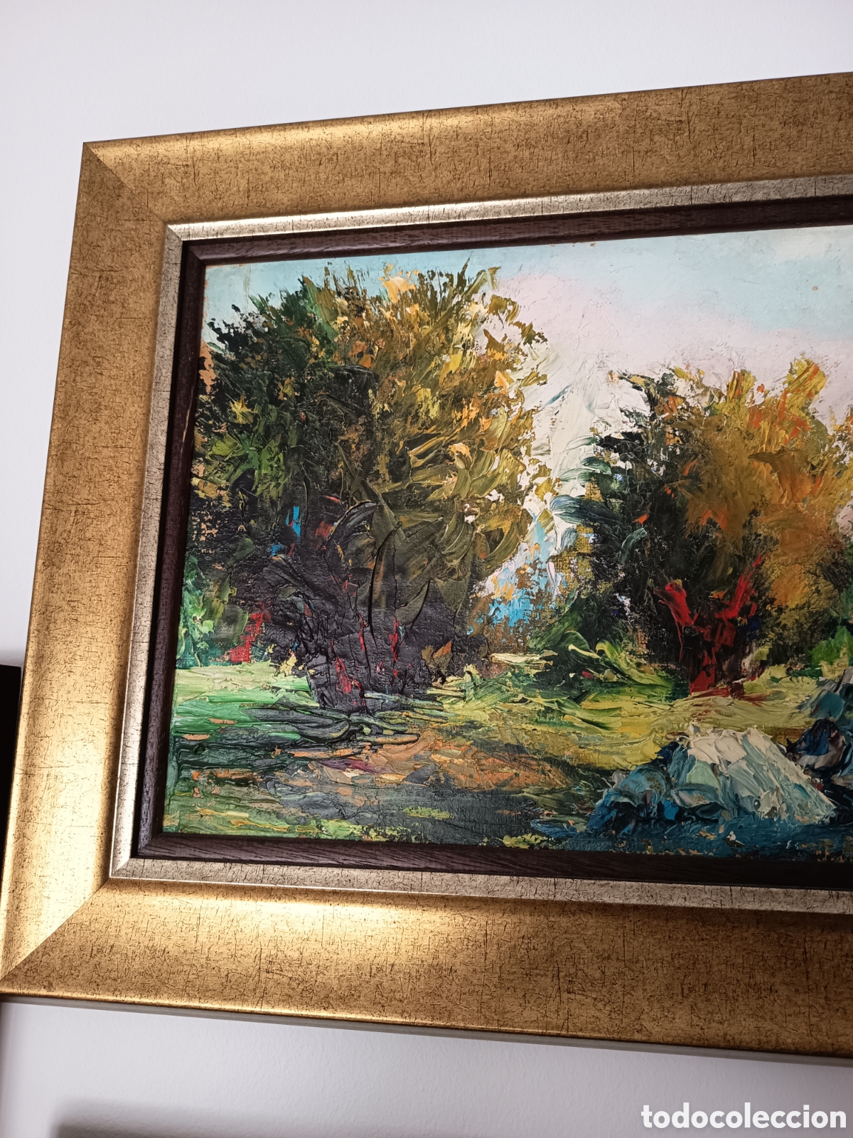 Arte: Oleo del pintor Joan Borras - Foto 3