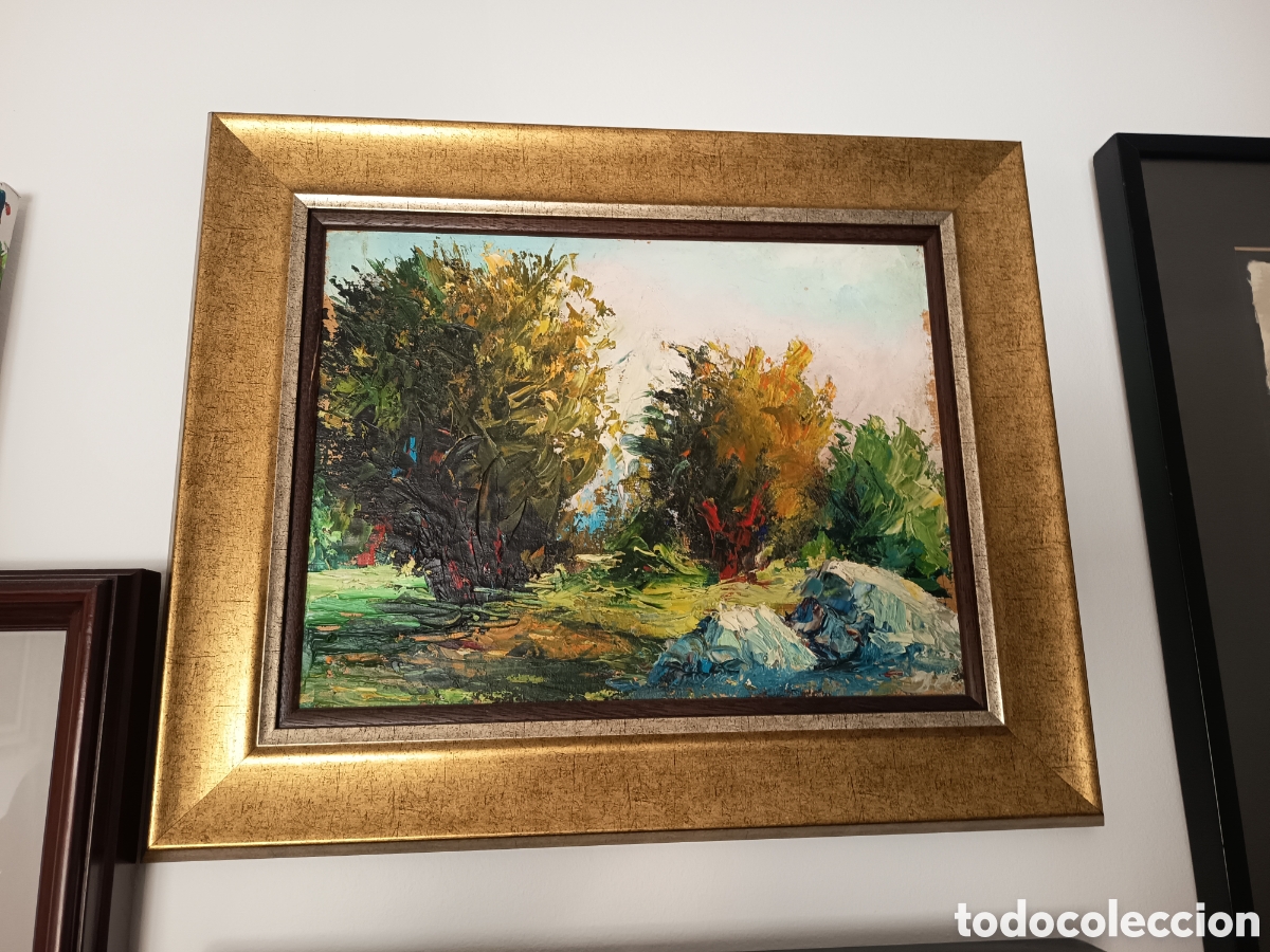 Arte: Oleo del pintor Joan Borras - Foto 1